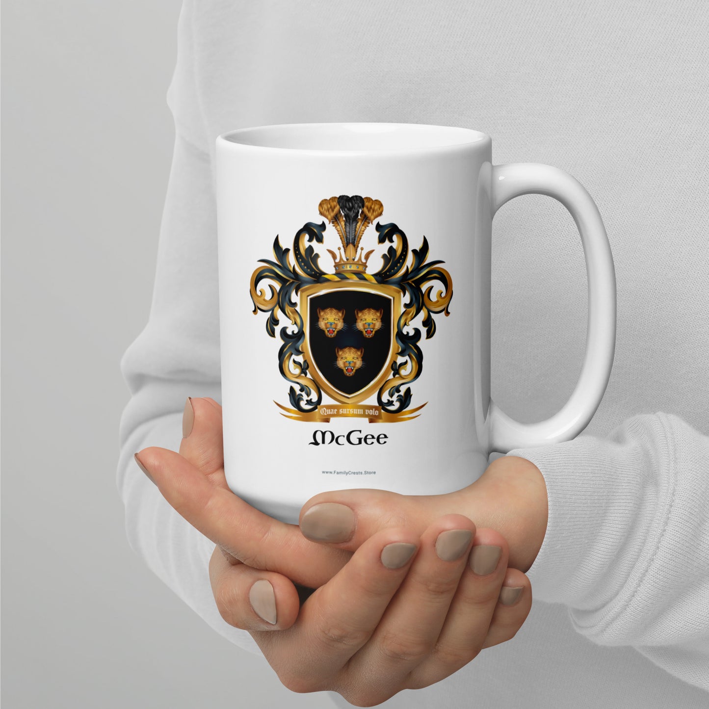 McGee Family Crest mug