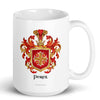Perez Family Crest mug