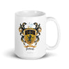 Peters Family Crest mug
