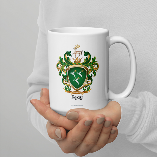 Reay Family Crest mug