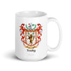 Touhy Family Crest mug - with wolf