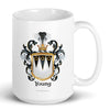 Young Family Crest mug - English origin