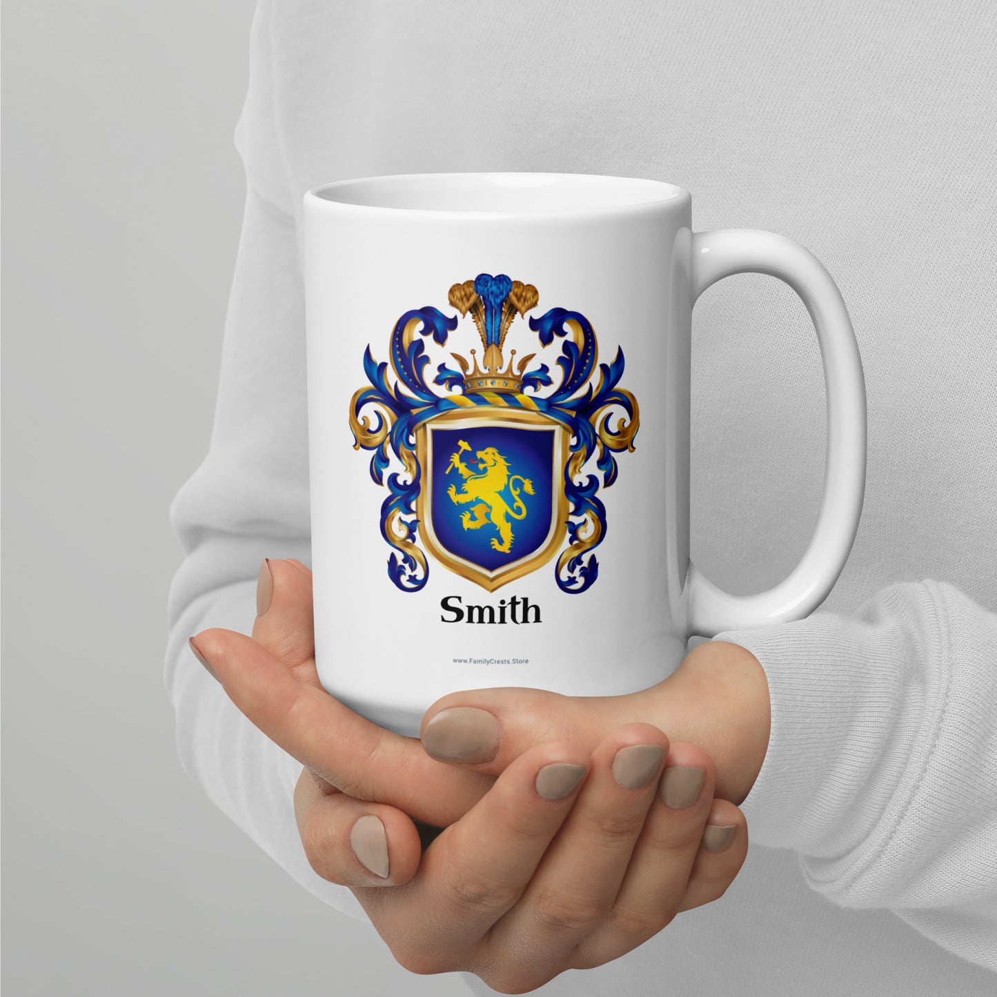 Smith Family Crest mug - Germanic origin