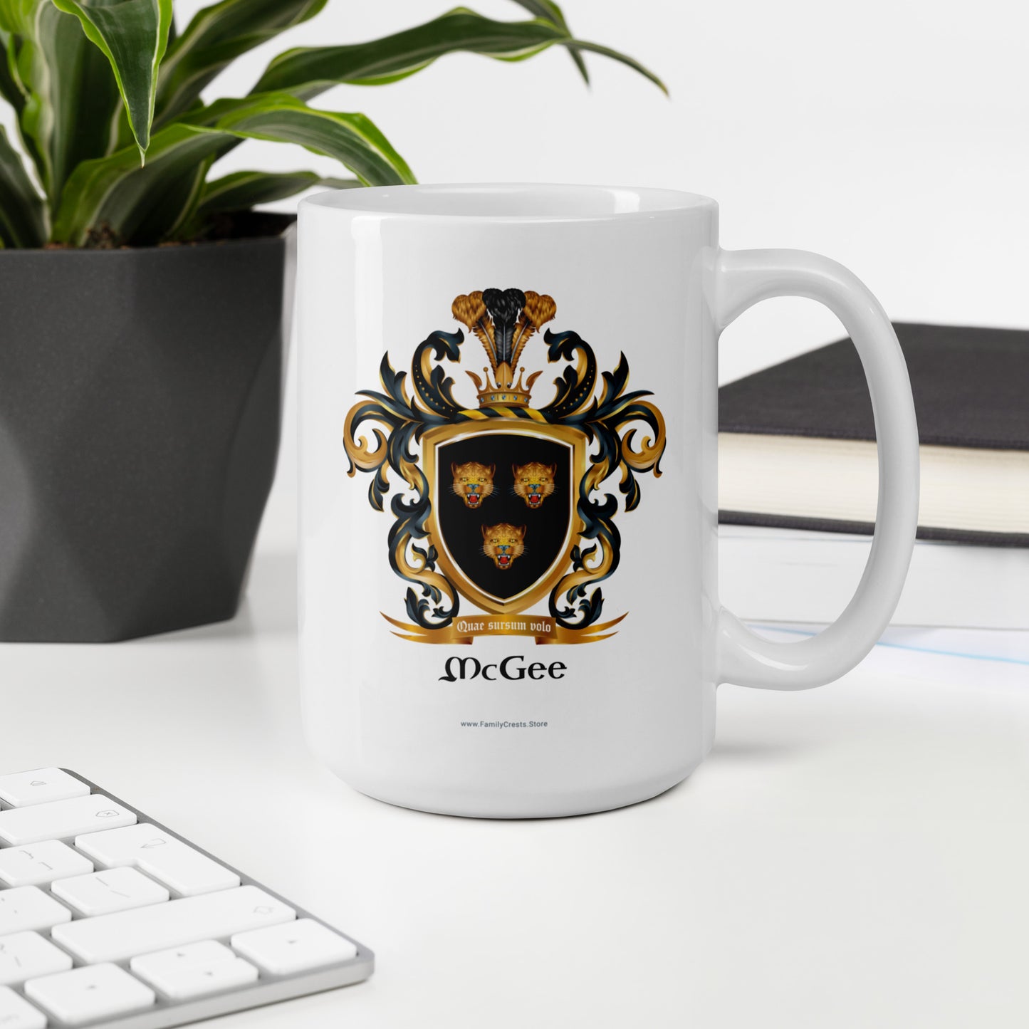 McGee Family Crest mug