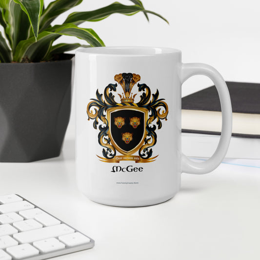 McGee Family Crest mug